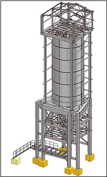 Mischanlage fr Flugasche, Wansum(NL)